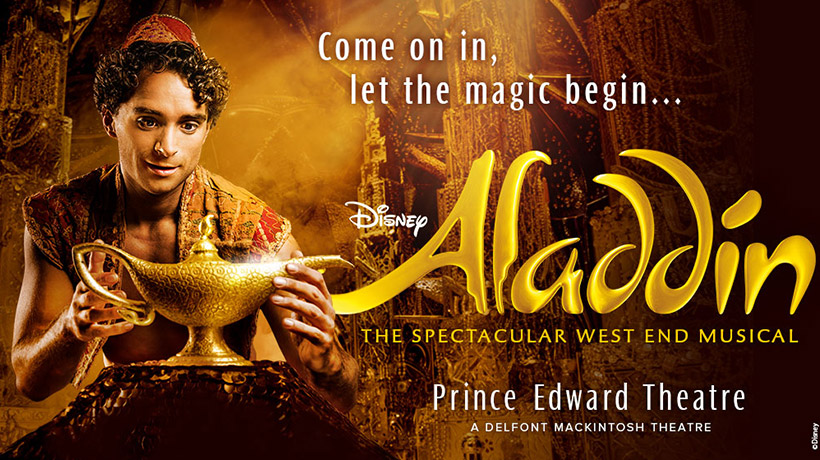 aladdin picking up the lamp