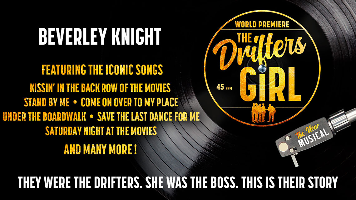 Record with the Drifters song titles on it