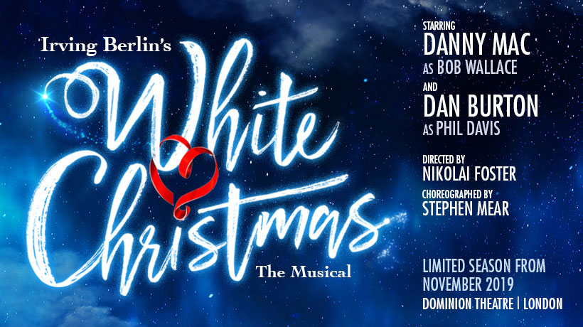 Title of the show on a starry night sky