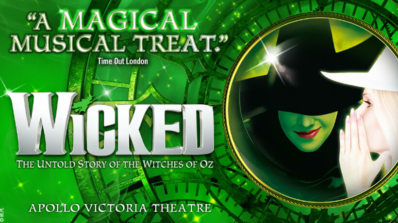 Elphiba floats above the people of Oz during a powerful scene