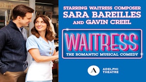 The lead waitress making a pie